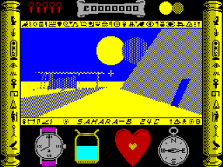 Total Eclipse screenshot 3 for ZX Spectrum